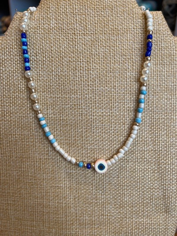 Producto - Collar Mar Azul