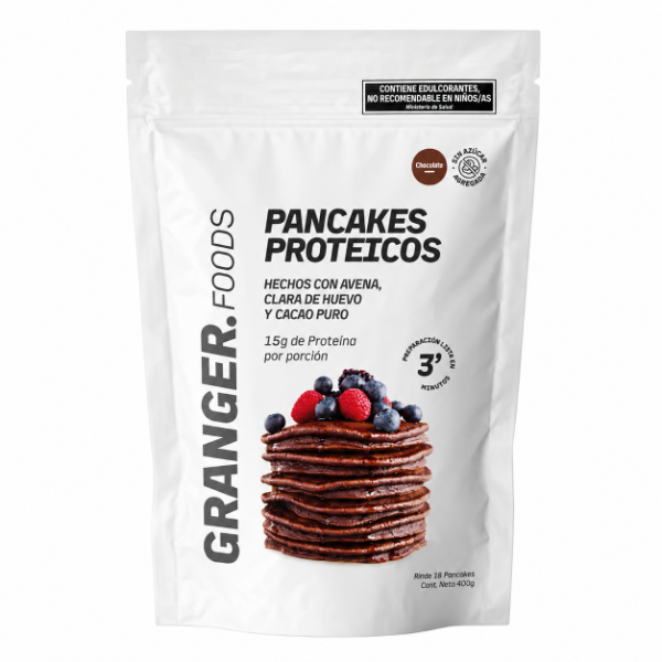 Producto - PANCAKES GRANGER PROTEICO SIN TACC 400GR - 1