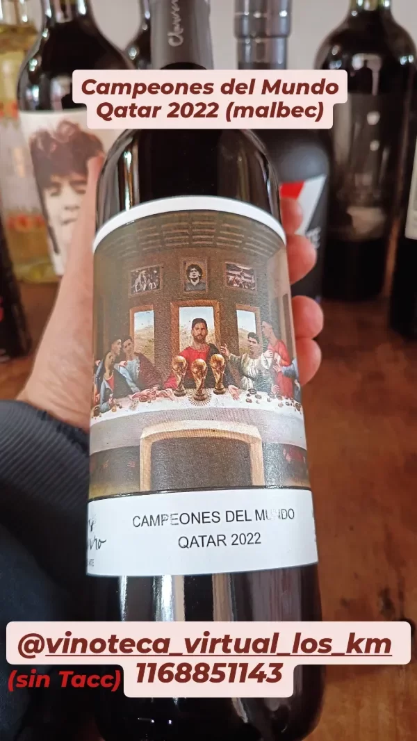 Producto - Campeones del Mundo Qatar 2022 Malbec