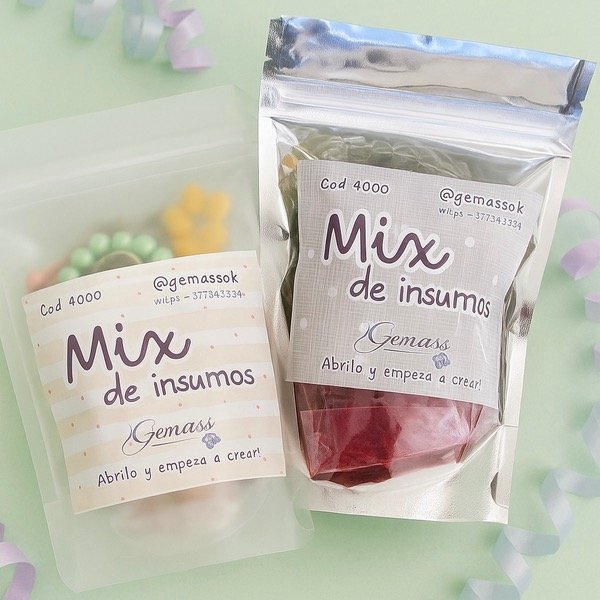 Producto - Mix de insumos