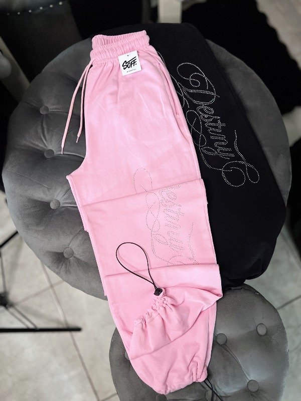 Producto - JOGGER BAGGY DESTINY PINK strass