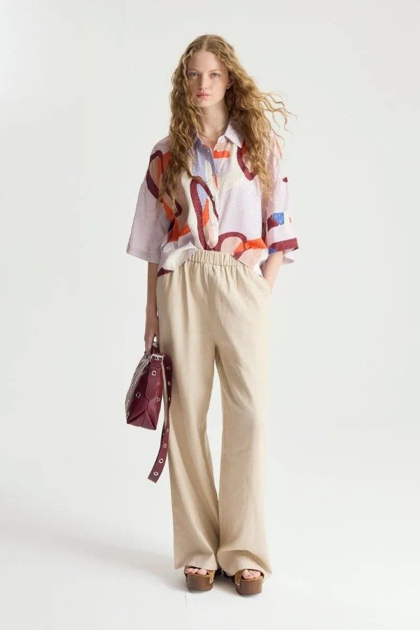 Producto - CAMISA JACQUARD NAJT MALVA