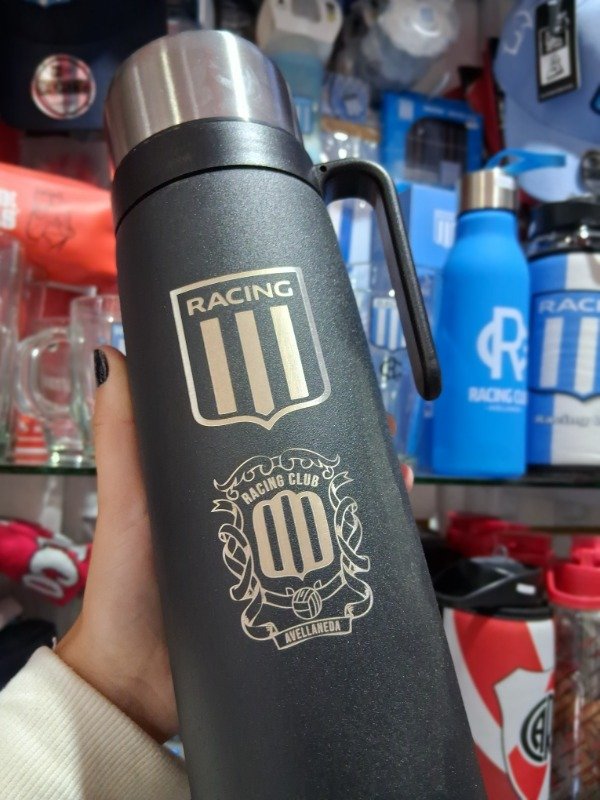 Producto - Termo con manija Racing negro - 1