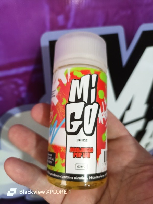 Producto - LIQUIDO MIGO (100 ML) - MELANCIA POP- SANDIA MANZANA ICE 3MG