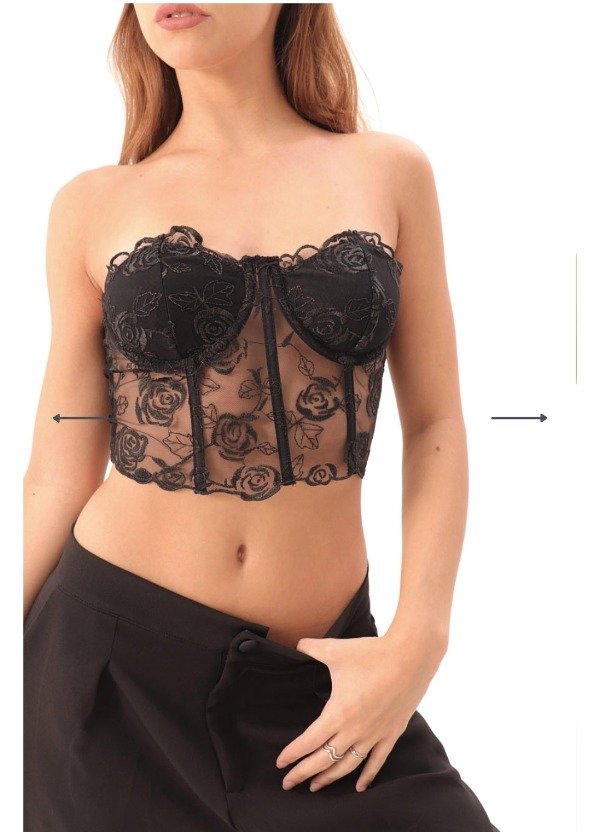 Producto - Top corset strapless
