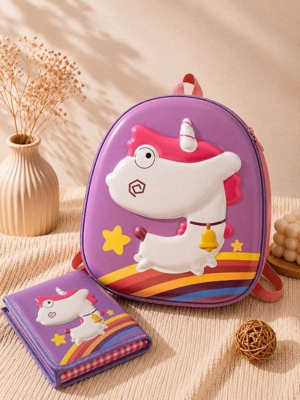 Producto - MOCHILA KIDS 3D - UNICORNIO VIOLETA