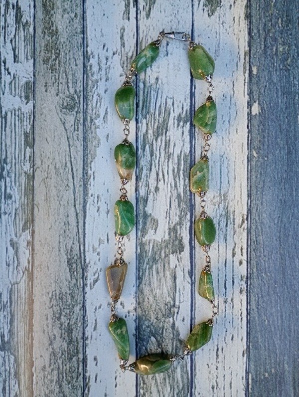Producto - Collar de cuarzo verde