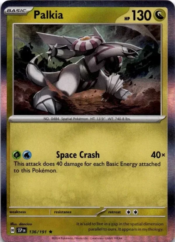 Producto - Palkia - 136/191 - Surging Sparks - Holo