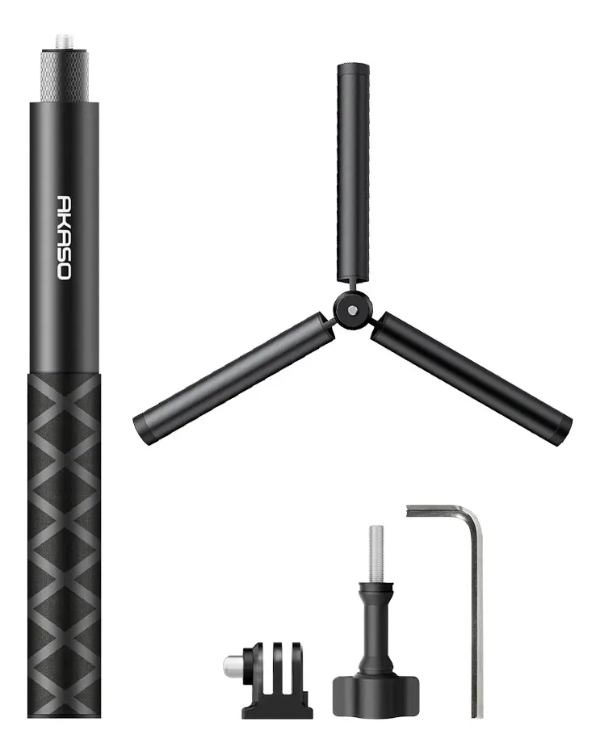 Producto - Palo de selfie extensible hasta 120 cm -c/trípode -compatibilidad universal - 6