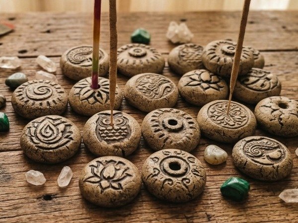 Producto - Porta sahumerio chico marrón