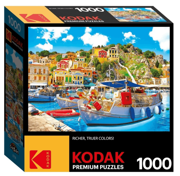 Producto - Puzzle Kodak 1000 Isla Symi [Outlet - Piezas faltantes] [Alquiler]