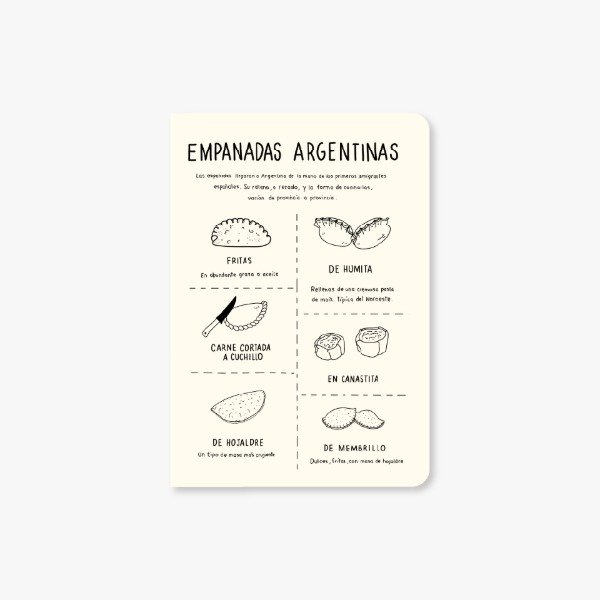 Producto - Libreta A5 - Empanadas