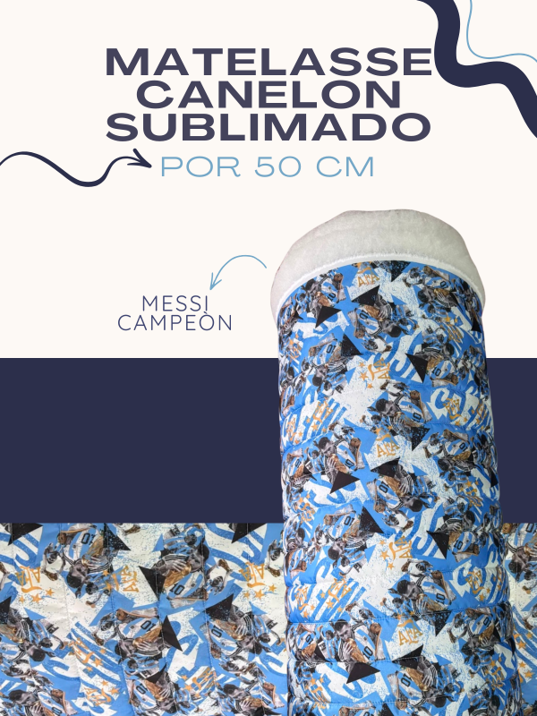 Producto - CANELON - MESSI CAMPEON X 50 CM