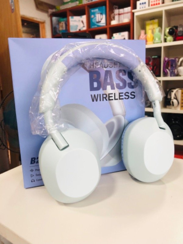 Producto - Auricular inalámbrico B27 celeste