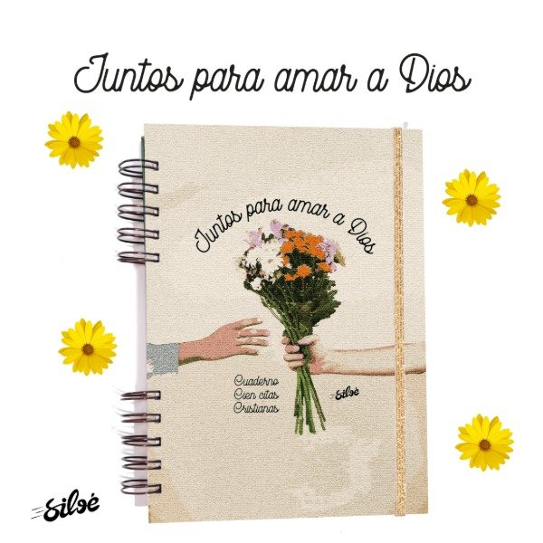 Producto - Cuaderno 100 Citas Cristianas - Juntos para amar a Dios