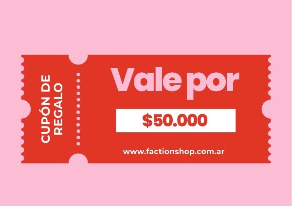 Producto - Vale para regalar 50