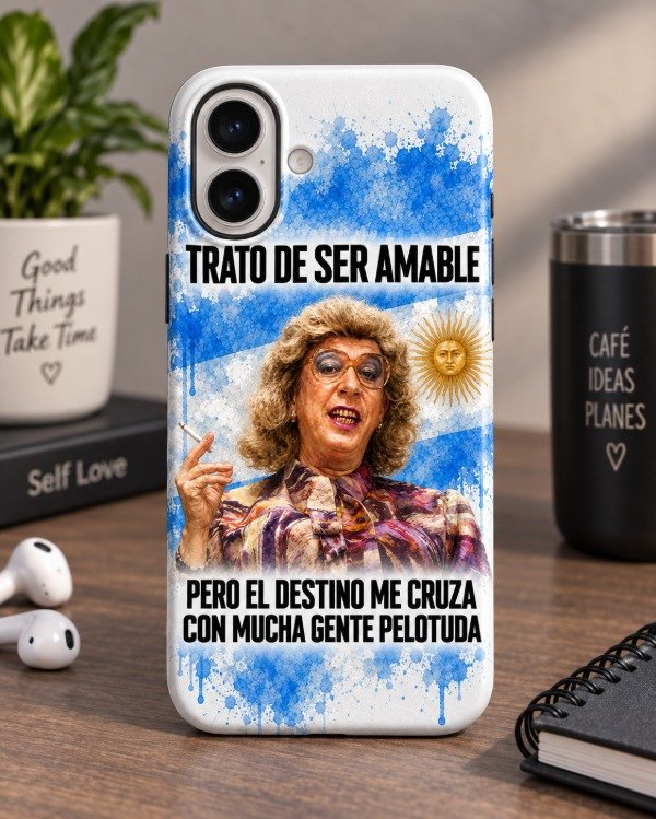 Producto - Funda Peter Capusotto // Trato de ser amable