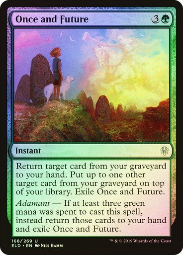 Producto - Once and Future Foil  Throne of Eldraine