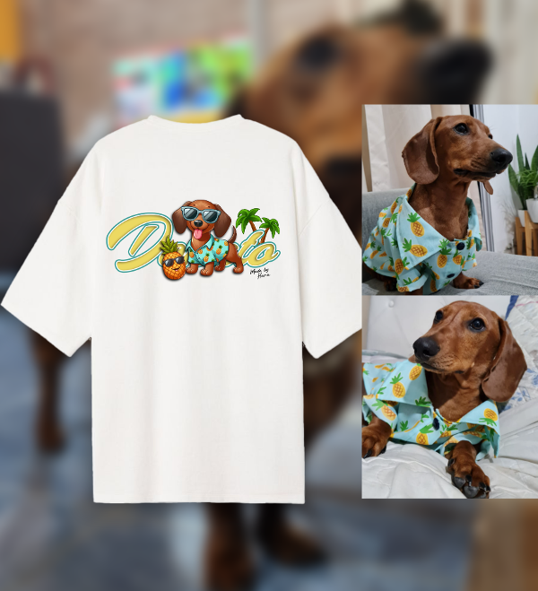 Producto - Remera PERSONALIZADA X1 mascota