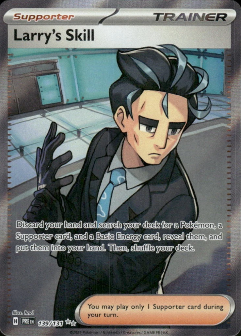 Producto - Larry's Skill (139/131) [Scarlet and Violet: Prismatic Evolutions]