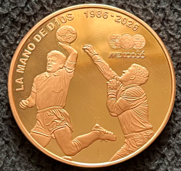 Producto - Medalla Maradona. 40 años de la "Mano de Dios" 1986-2026 - 0