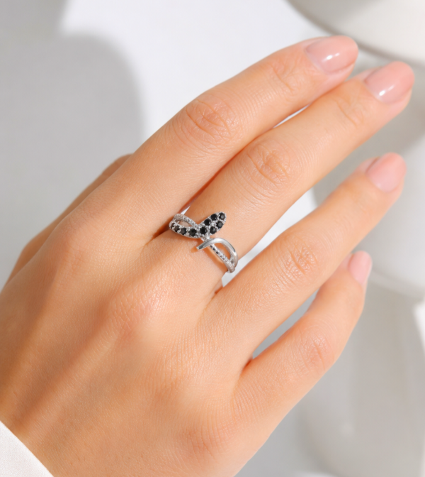 Producto - Anillo Serpiente Black