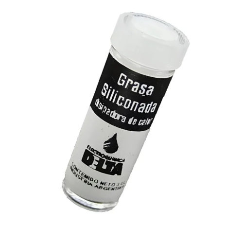 Producto - Grasa siliconada disipadora de calor Pote de 3 cc