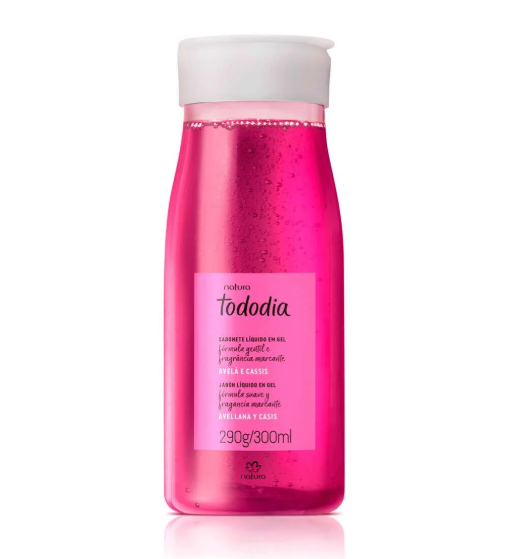 Producto - Jabón líquido corporal AVELLANA Y CASIS - 300 ml - Tododia
