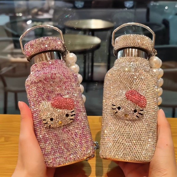 Producto - Botella brillo Hello Kitty (2 colores)(WA-2004)