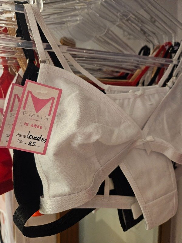 Producto - Modelo LOURDES básico algodón con less regulable - 9000 Ef