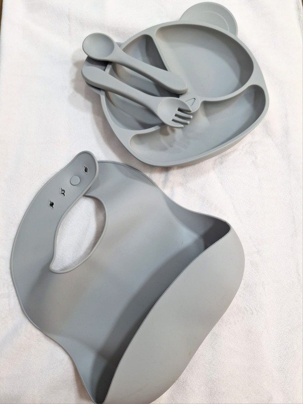 Producto - Kit Alimentación silicona con Babero