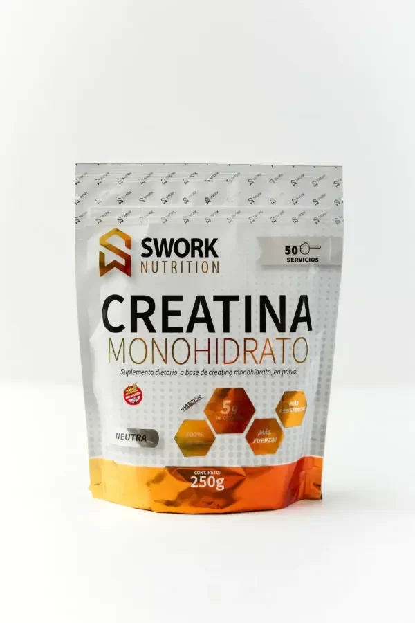Producto - Creatina monohidrato 250 Grs Swork Nutrition Sin Tacc