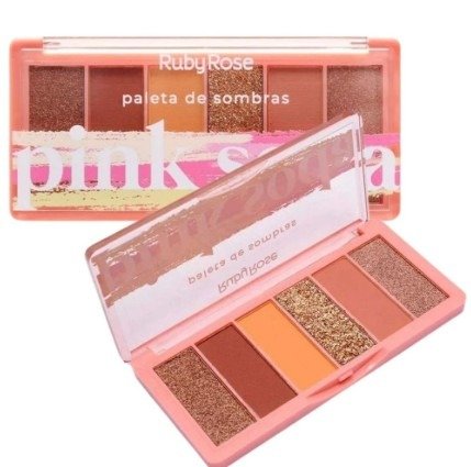 Producto - Paleta de sombras Pink Soda- Ruby Rose