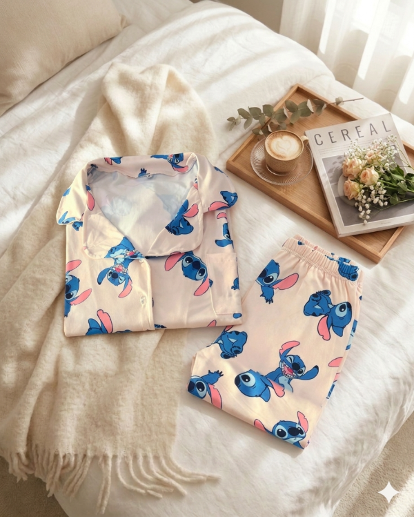Producto - Pijama camisero largo Stitch
