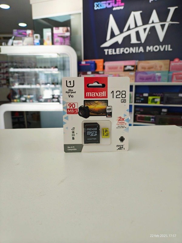 Producto - Memoria 128GB Maxell 347521