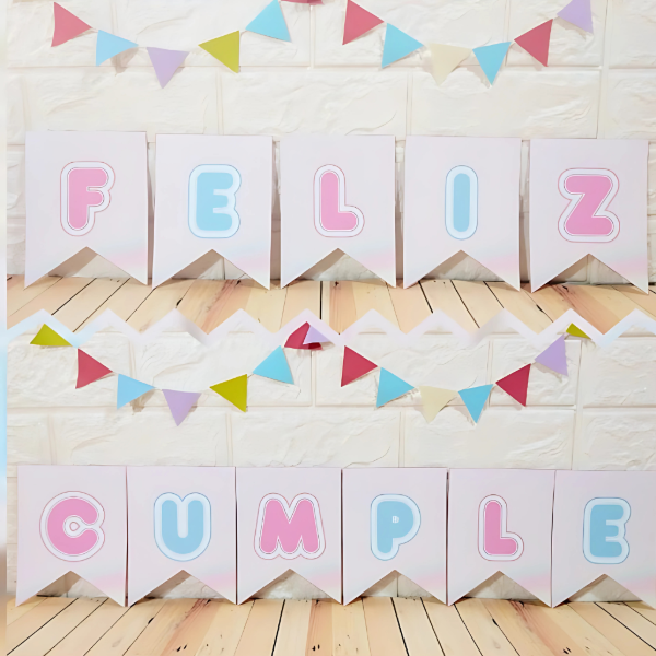 Producto - Banderin Feliz Cumple