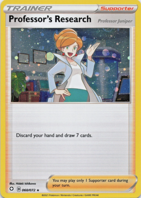 Producto - Professor's Research - 060/072 - Shining Fates - Holo Cosmos