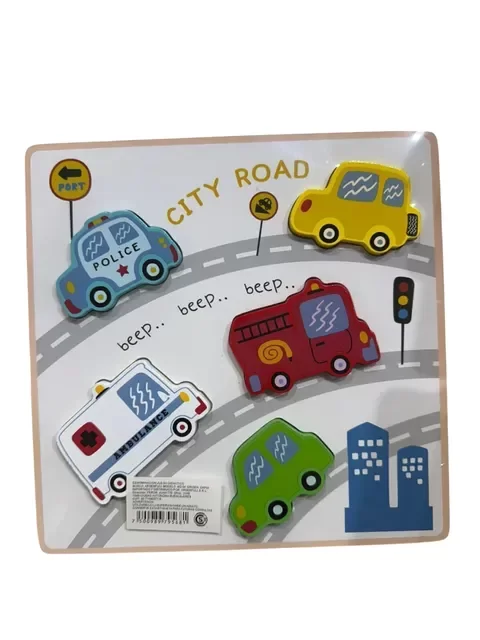 Producto - Rompecabezas con Figuras Encastrables 22X22cm 7118