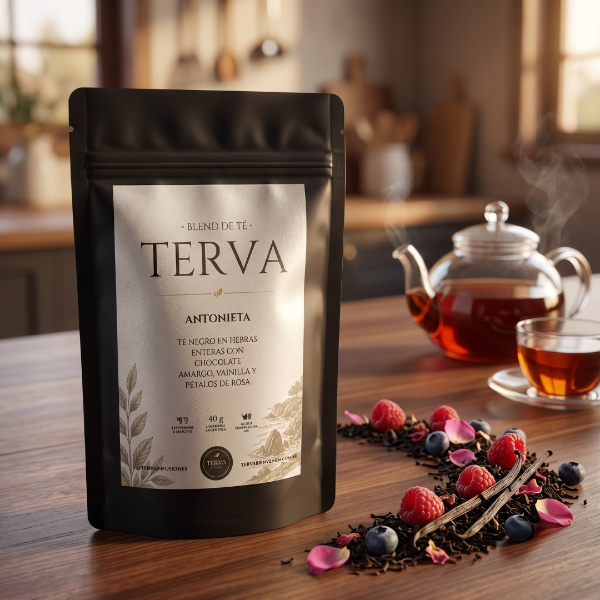 Producto - Té Antonieta - Té Negro Romántico