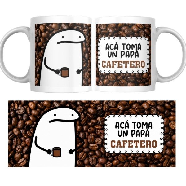 Producto - Taza - Dia del padre - Acá toma un papá cafetero (flork)
