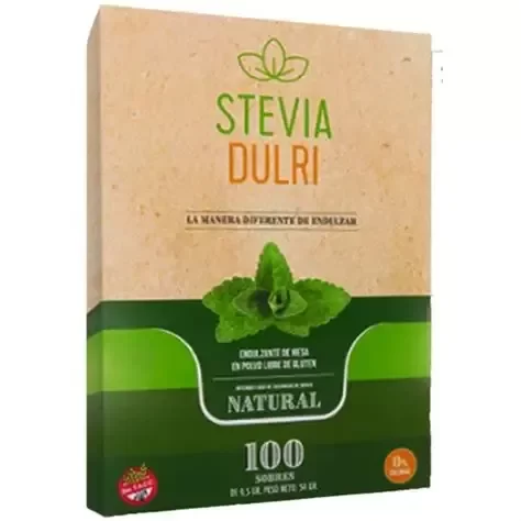 Producto - DURLI STEVIA 100 SOBRES