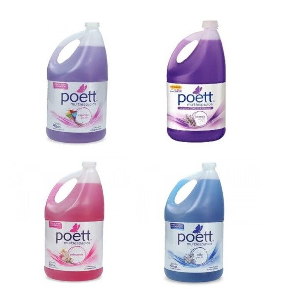 Producto - Líquido para pisos Poett x 4 lts