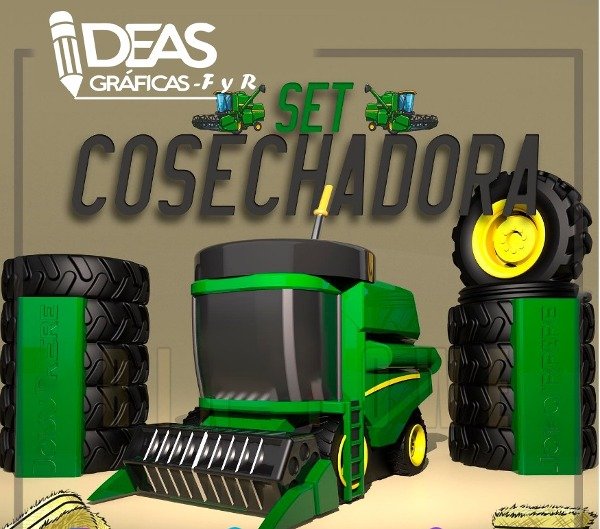 Producto - Set Matero Máquina Cosechadora