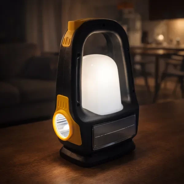 Producto - Linterna Farol Nueva 3 en 1 Recargable Carga Solar USB-C Power Bank