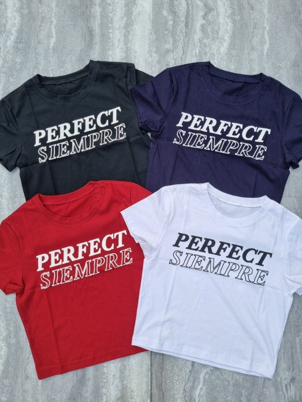 Producto - REINGRESO [t065] Remera little Perfect Siempre