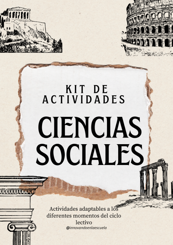 Producto - Kit de actividades Ciencias Sociales