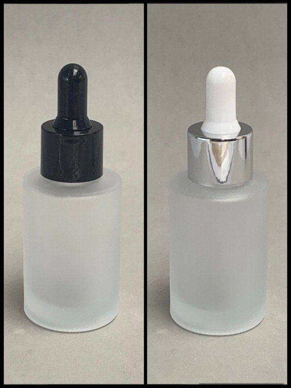 Producto - Gotero vidrio satinado 30cc con pipeta