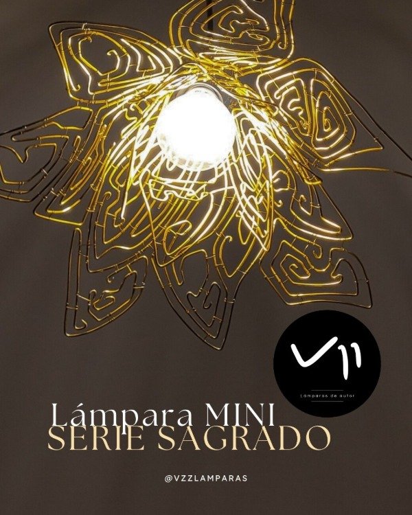 Producto - Lámpara SAGRADO DORADA