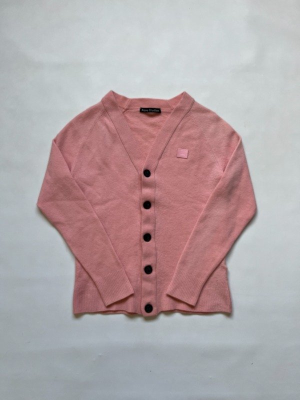 Producto - Acne Studios Face Motif Wool Cardigan - 1