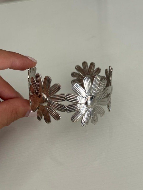 Producto - Pulcera Flor Plat